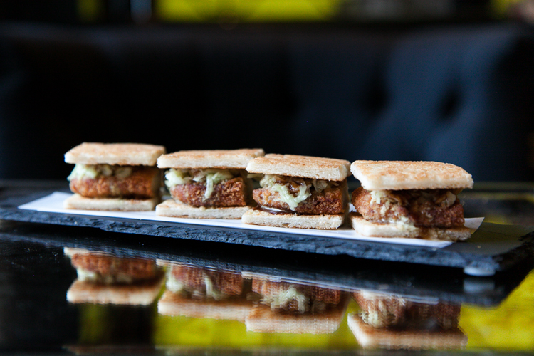 Vegetarian sliders • Food Photography by Tracy Wong