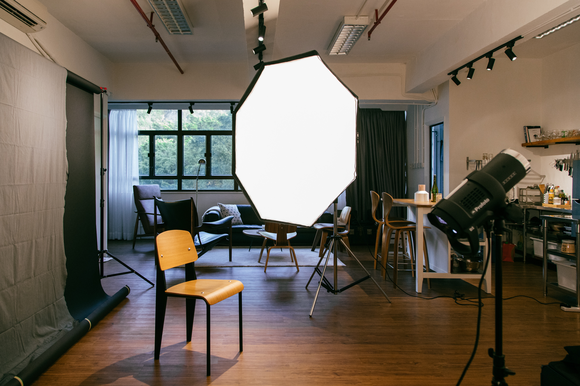 Portrait studio setup • workshop ten • Hong Kong