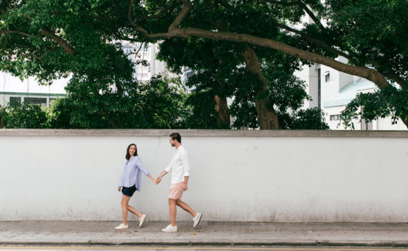 Maternity Photography Hong Kong | couple portraits in Sai Ying Pun