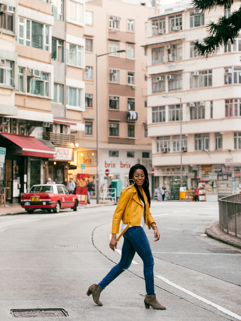 Tin Hau stride by | Hong Kong street portraits | by Tracy Wong